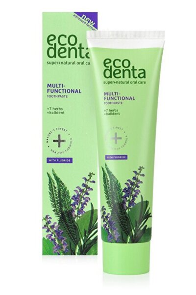 NO BRAND Pastă de dinți multifuncțională ECODENTA Green Line (100 ml)