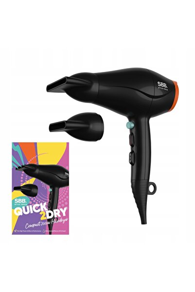 NO BRAND Uscător de păr SBB Quick 2 Dry SBDR-4000 Negru 2000W