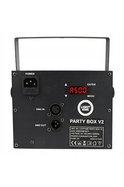 LIGHT4ME Multiefect LED Party Box V2 Efect Disco Laser