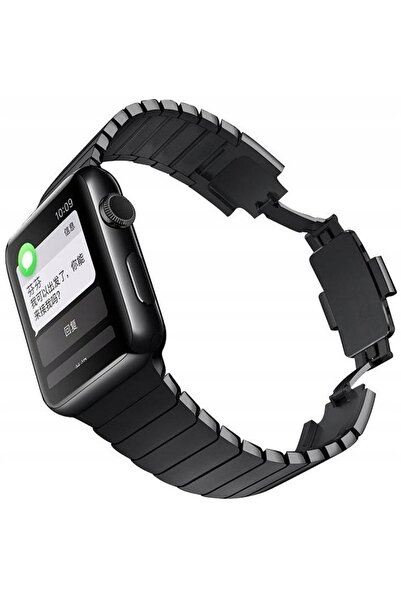 NO BRAND Curea elegantă tip brățară cu zale DEVIA pentru Apple Watch (42/44mm...