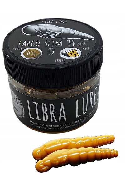 NO BRAND LIBRA LURES Largo Slim 3,4 cm Cafea Lapte