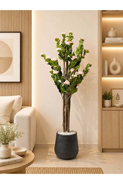 BYT ALRWASM FOR TRADE Luxury Artificial Flowering Camellia Tree – 180 cm Height