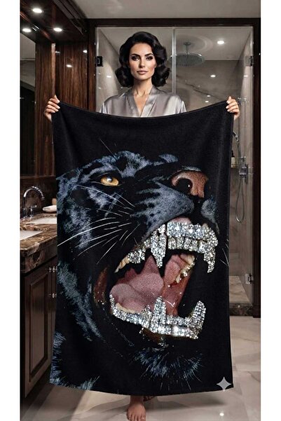 Elmas Dizayn Custom Design Brand Bath Beach Sports Towel Luxury Premium Organ...