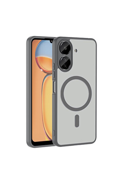 m.tk moveteck Xiaomi Redmi 13C / Poco C65 Uyumlu Kılıf Mat Magsafe Şarj Özell...