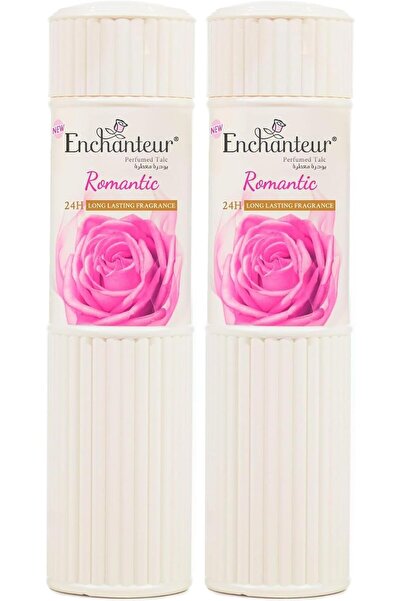 ENCHANTEUR Romantic Talc, Fragrance Powder, 250 G (Pack of 2)
