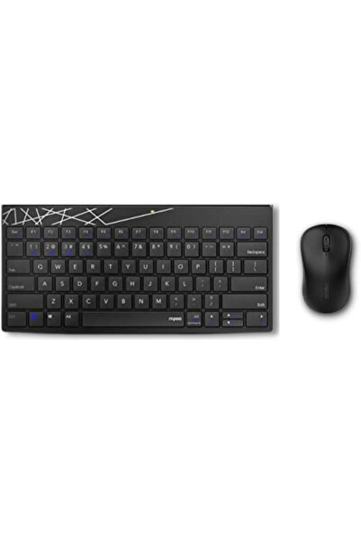 Rapoo 8000M COMBO (KB+MSE) MULTIMODE BLACK AR