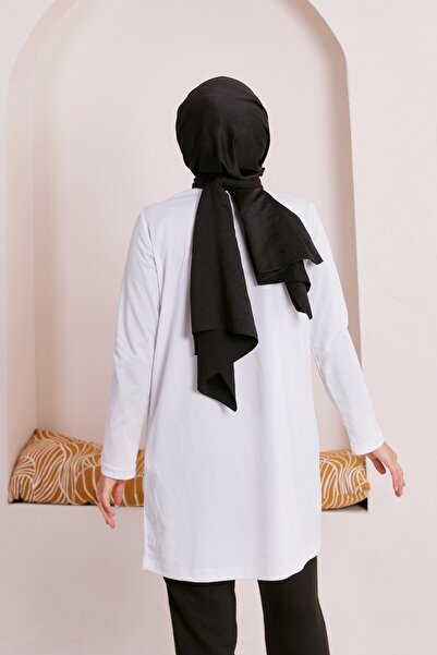 Bwest Doğa Basic Tunic - White