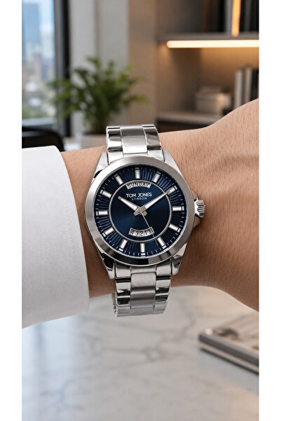Tom Jones Men's Wristwatch Multi Functional All Features Active 5 Atm