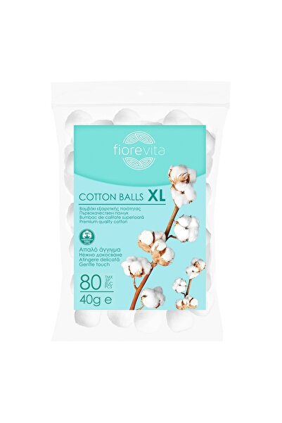 OEM Fiore Vita Dischete de bumbac XL - 80 bucăți, Calitate Premium