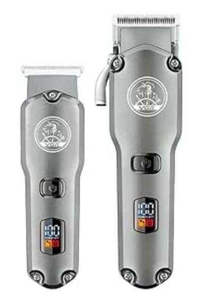VGR V-675 Ipx6 Waterproof Rechargeable Metal Hair Clipper