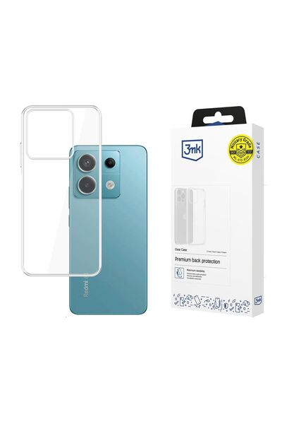 3MK Husă de protecție transparentă pentru Xiaomi Redmi Note 13 5G