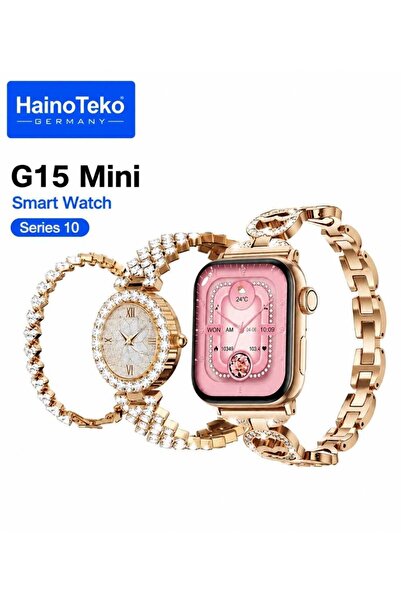 HAINOTEKO Haino Teko G15 Mini Smart Watch Series 10 - Bluetooth Calling Smart...