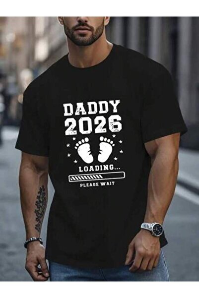 799 تي شيرت DADDY 2026 برسومات مطبوعة بمقاسات كبيرة مع شريط تحميل بصمات الأقد...