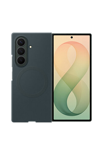 Samsung Galaxy Z Fold8 Ultra - Μαγνητική Θήκη Σιλικόνης, Πράσινο Σκιάς