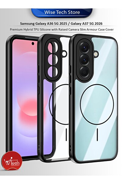 Wtech Samsung Galaxy A36 5G 2025 / Galaxy A37 5G 2026 Premium Hybrid TPU Sili...
