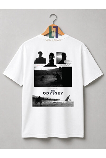 Grafftee Clothing تي شيرت Odysses من القطن الفاخر للجنسين مطبوع للارتداء اليومي