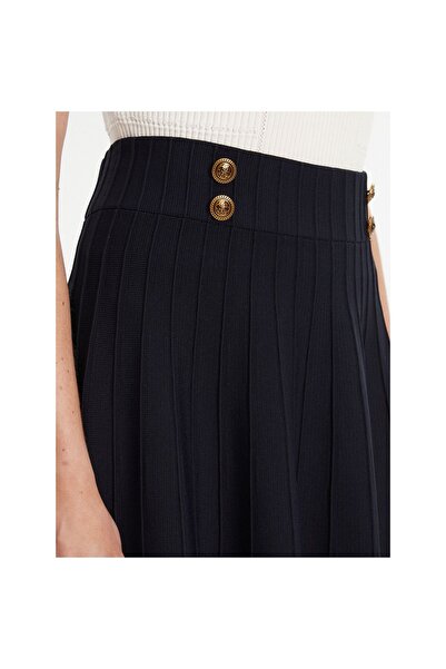 Guess Fustă mini de damă W5YD65Z0130 Bleumarin