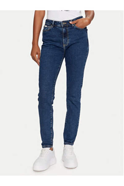 Guess Jeans Blugi de damă W4YA92D5CB2 Bleumarin