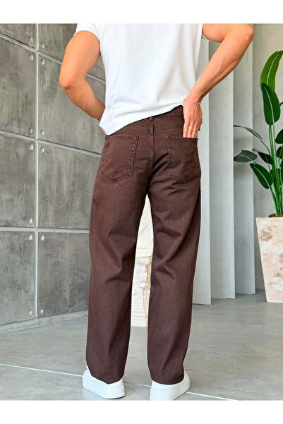 FO4RBS Yikamali Brown Baggy Pants W