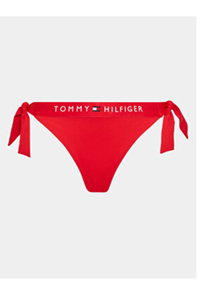 Tommy Hilfiger Slip de bikini pentru femei UW0UW04497 Roșu