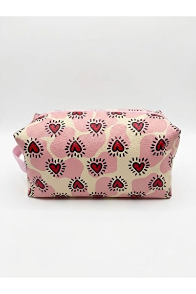 PALTO TASARIM Houndstooth Patterned Travel Bag - Bag Organizer Cosmetic Bag