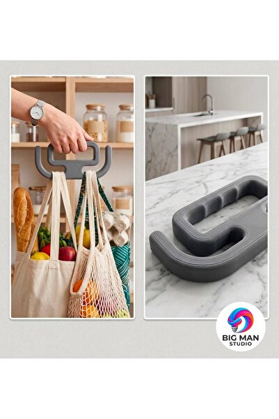 BİGMAN 2'li Set Poşet Taşıma Aparatı