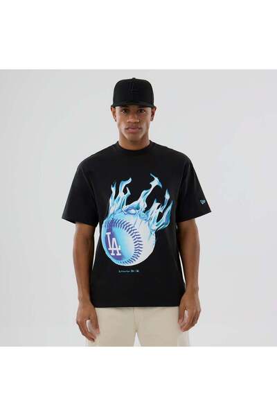 NEW ERA Tricou On Fire Los Angeles Dodgers