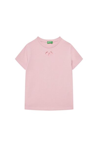 United Colors of Benetton Tricou de fată 3P4ZC10O0 Roz