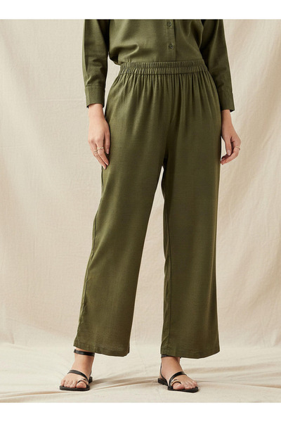 FAV LINEN EMBRIODERY PANT