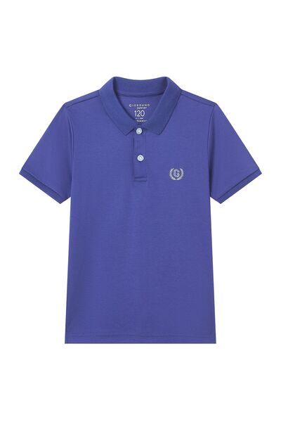 Giordano Kids' Slim Fit Liquid Touch Cotton Polo