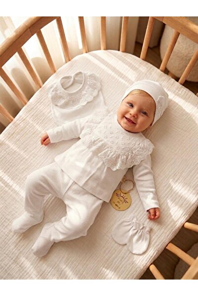 Bebila Baby طقم مولوتلك للأطفال حديثي الولادة مكون من 5 قطع من القطن 100% 5015