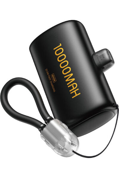 WK WP-113 Power Bank 10000mAh 22.5W Power Delivery Μαύρο