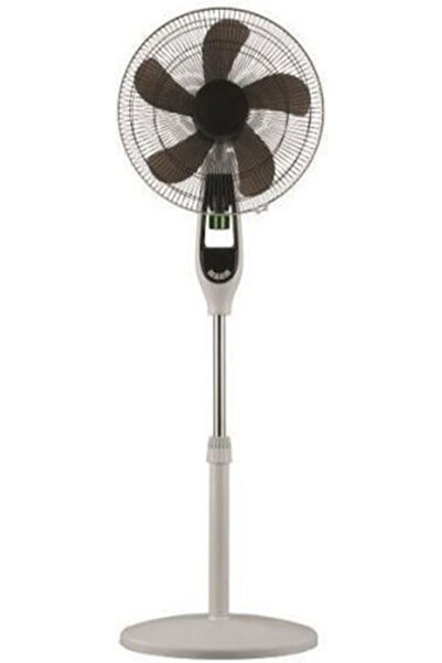 EUROLAMP Ανεμιστήρας δαπέδου 60W με διάμετρο 40 εκ. με τηλεχειριστήριο Λευκό ...