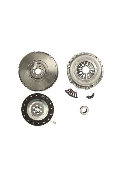VALEO Kit Set de Ambreiaj cu Rulment si Volant cu Masa Dubla (240mm) Audi A4 ...
