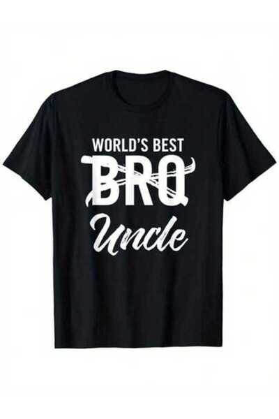 KYMC07 تي شيرت WorldBest Bro To Uncle للإعلان عن الحمل - تي شيرت كاجوال للجنس...
