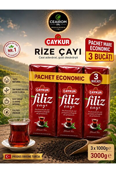 Çaykur FILIZ 1000GR PACHET 1000GR X 3 BUCATI