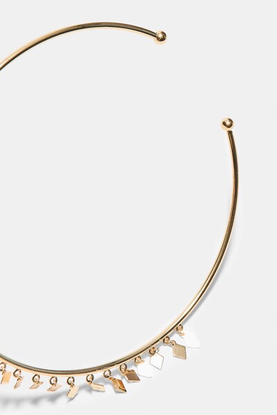 Stradivarius Mini charm detaylı choker kolye
