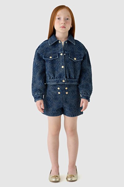Tyess Kız Çocuk Denim Ceket