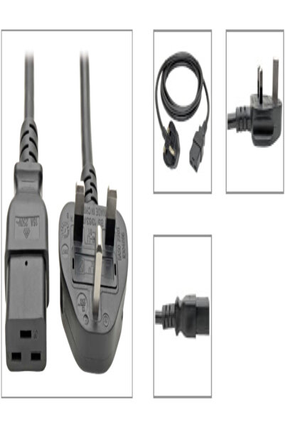 Tripp Lite C19 to Bs1363 Uk Power Cord Cable for Computer