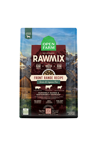 open Farm RawMix Front Range Recipe Dry Dog Food - 1.58KG