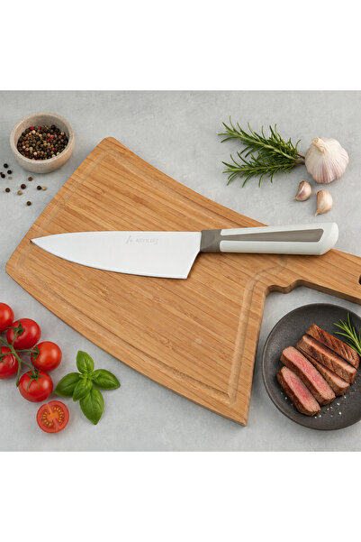Aryıldız Plurex Şef Bıçak Koyu Bej 17 cm
