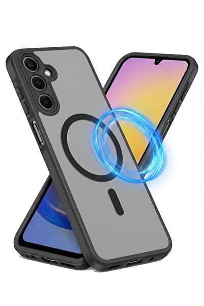 Nezih Case Samsung Galaxy A14 Uyumlu Magsafe Sarj Destekli Mat Görünümlü Şık ...