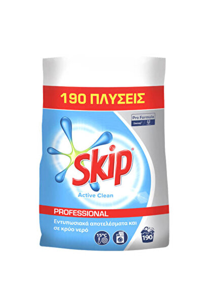 skip ΣΚΟΝΗ 12,35kg 190μεζ. - (ACTIVE CLEAN)