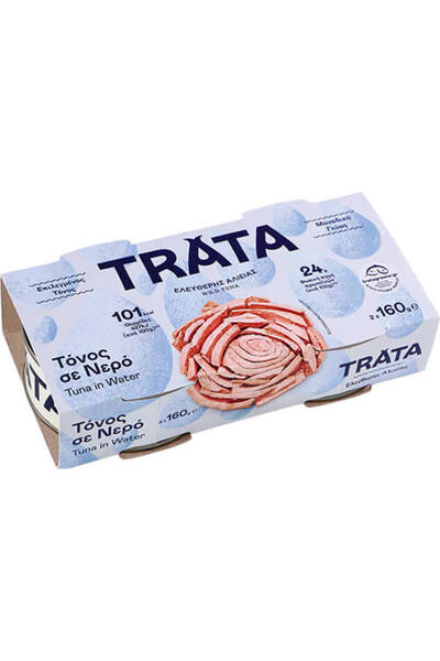 Trata ΤΟΝΟΣ ΣΕ ΝΕΡΟ 160gr. - (2τεμ.)