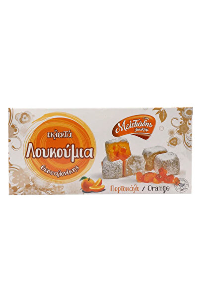 MELETIADI ΜΕΛΕΤΙΑΔΗ ΛΟΥΚΟΥΜΙΑ 300gr. - (ΠΟΡΤΟΚΑΛΙ)