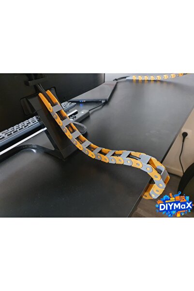 DIYMaX Multiboard Cable Organizer Chain System Modular Cable Channel Average ...