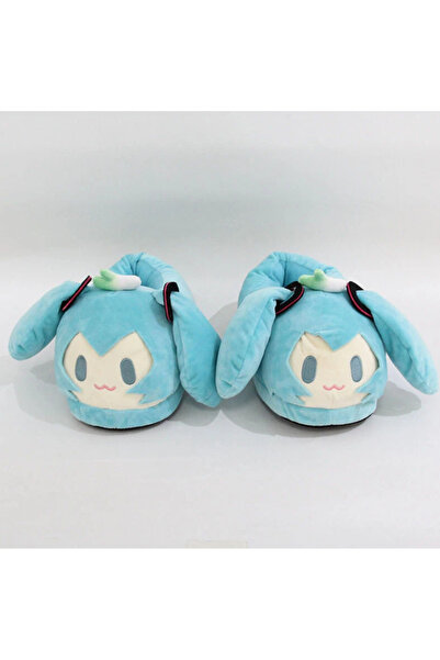 Genel Markalar Hatsune Miku Anime Vocaloid Peluş Panduf Terlik