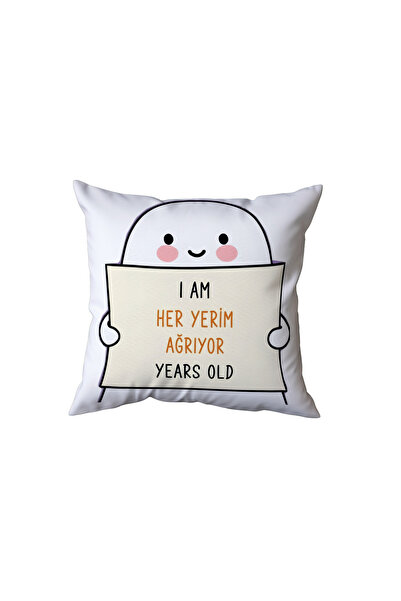 Beramussa I Am Heryerim Sore in the Heart Years Old Pillow, Birthday Gift