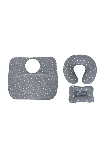 Empressco Breastfeeding Set 3 Pieces Gray Star