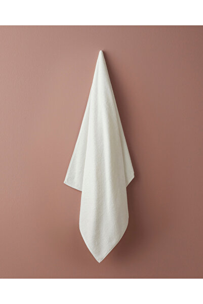 English Home Cotton Line Pamuk Banyo Havlusu 90x150 cm Beyaz